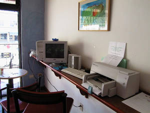 The computer area of the coffeeshop (6K)