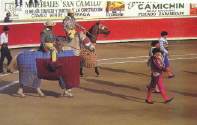 The procession of the Matadors. OLE! 