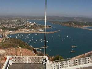 A view to the south from the lighthouse